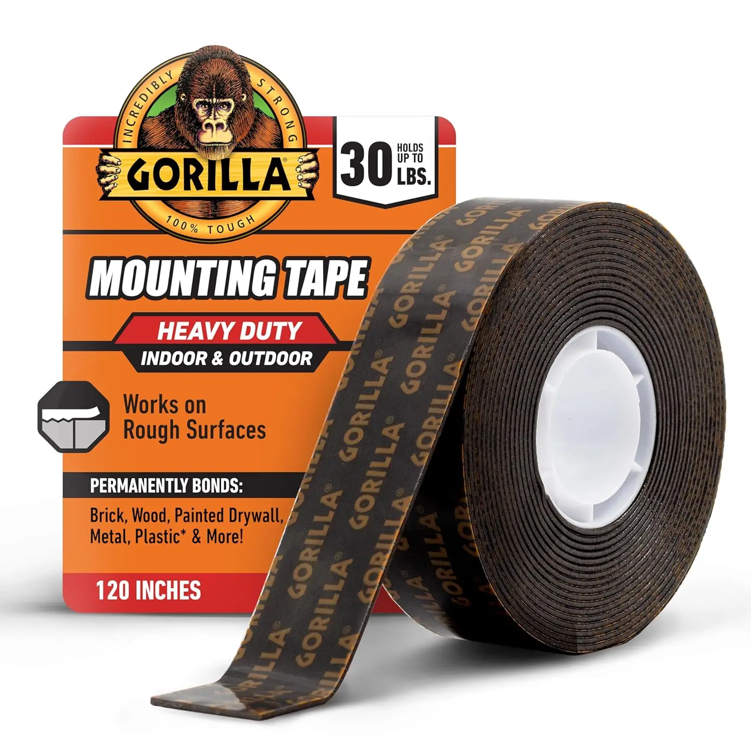 Heavy Duty Double Sided Mounting Tape, 1