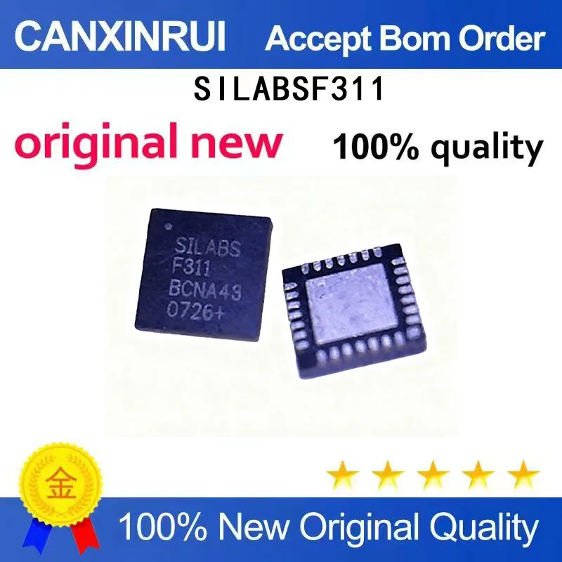

(5-100 Pieces) New SILABSF311 C8051F311-GMR silk screen F311 QFN chip IC