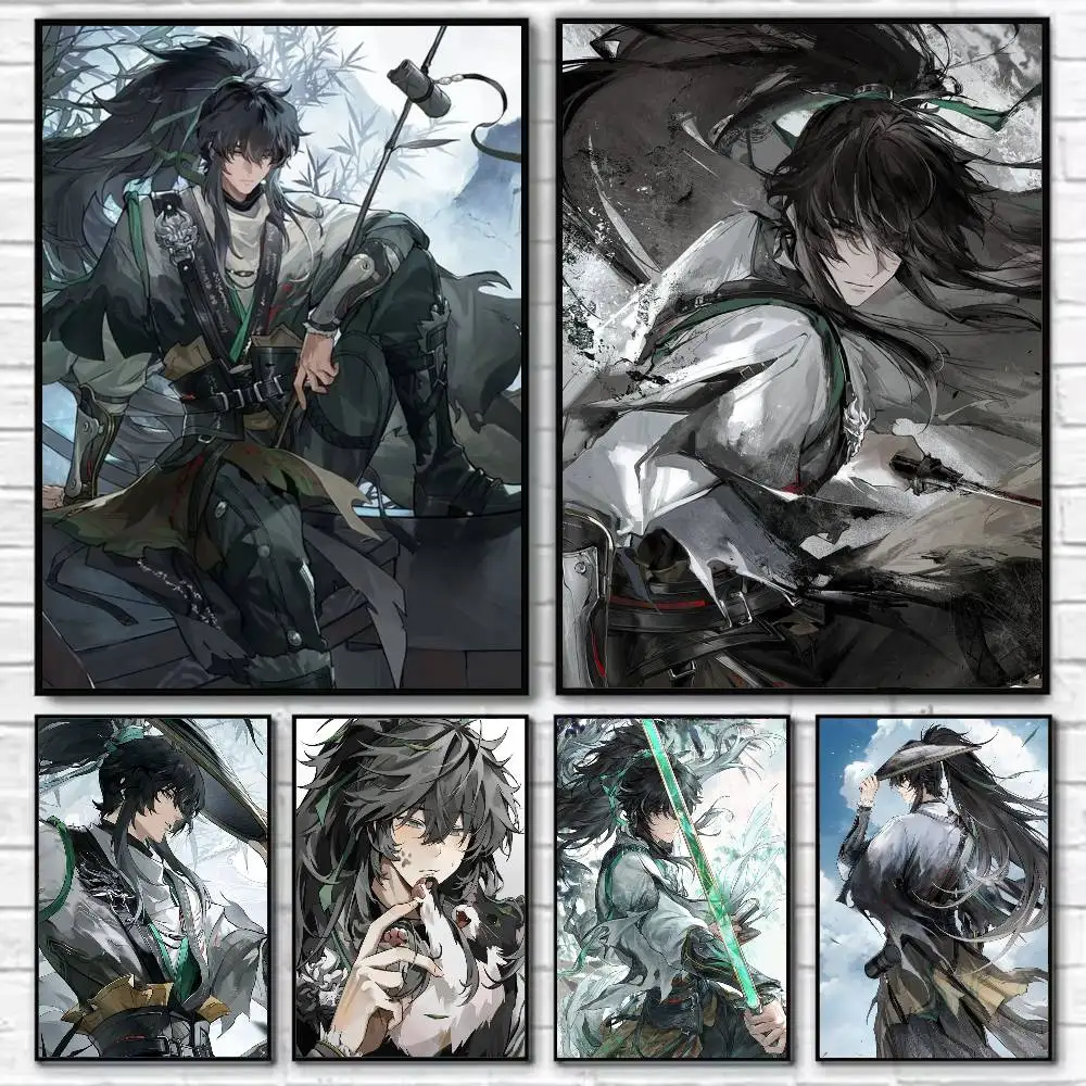 

Qiu Yuan Poster Self-adhesive Art Waterproof Paper Sticker Coffee House Bar Room Wall Decor