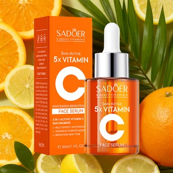 SADOER Vitamin C Whitening Face Serum for Facial Moisturizing Anti Wrinkles Anti-aging…