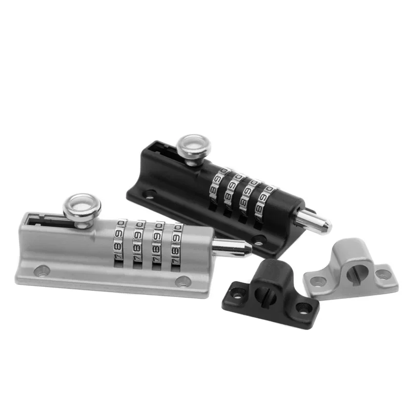 

Password Bolt Lock Metal Alloy Household Door Bolt Anti-Theft Button Door Bolt Switch
