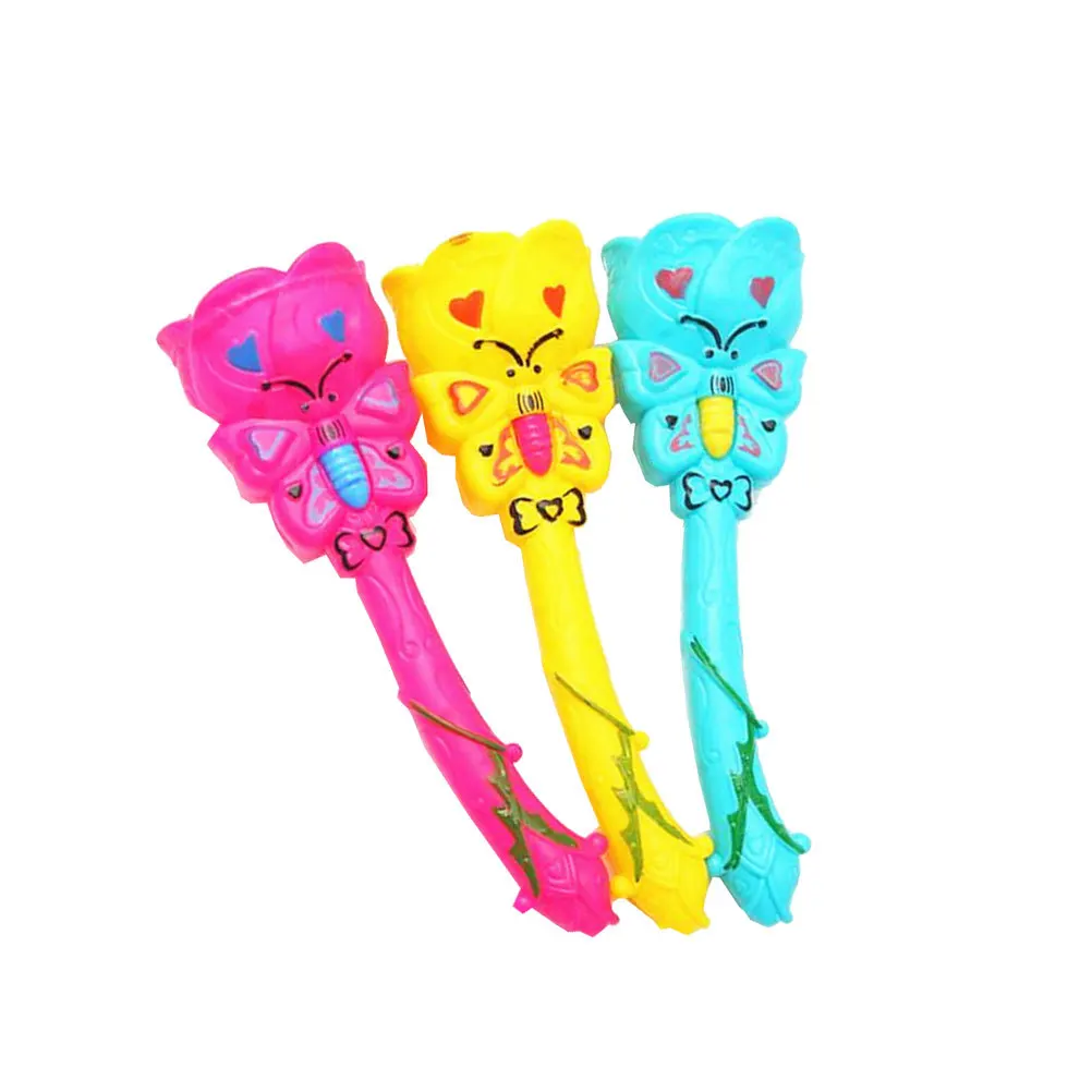 يتوهج في الظلام عصي LED لعب الأطفال قضبان الصولجانات لمهرجان الأطفال وامض