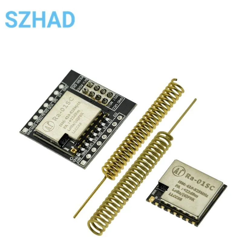 Ra-01 LoRa Wifi Wireless Transmit Module Ra-01SC Ra-01SH Ra-01S Ra-01H Lora Spread Spectrum Module 433MHZ 868MHZ LLCC68 SPI/UART