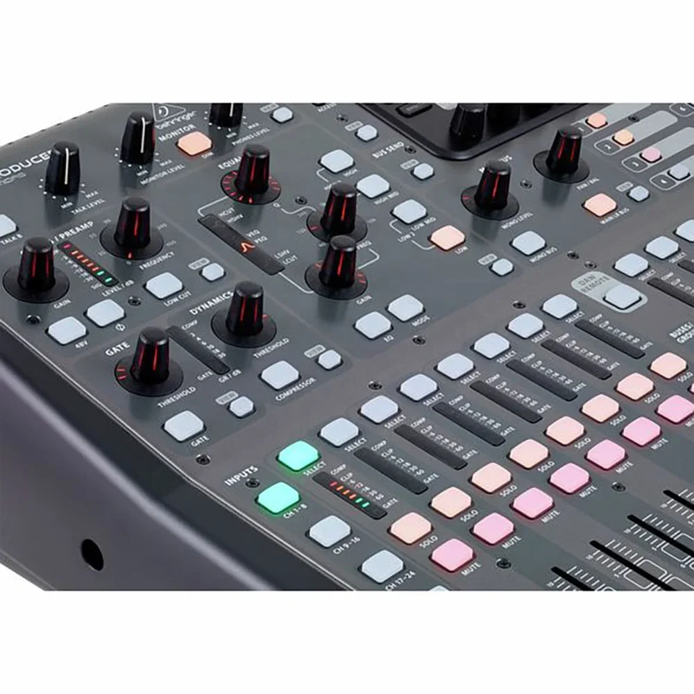 

X32 Producer Digital Console With 16 XLR Mic Inputs Stage Music Equipment Pa Sound System Digital Mixer