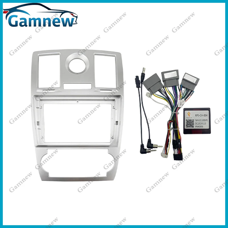 9 Inch Car Frame Fascia Canbus Adapter Android Radio Audio Dash Fitting Panel Kit For Chrysler 300C Aspen 2004-2010 - view 2