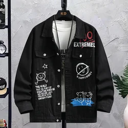 Spring new arrival fashion jeans coat male high quality casual denim jacket men,autumn men's casual jackets,size M-3XL NJK02