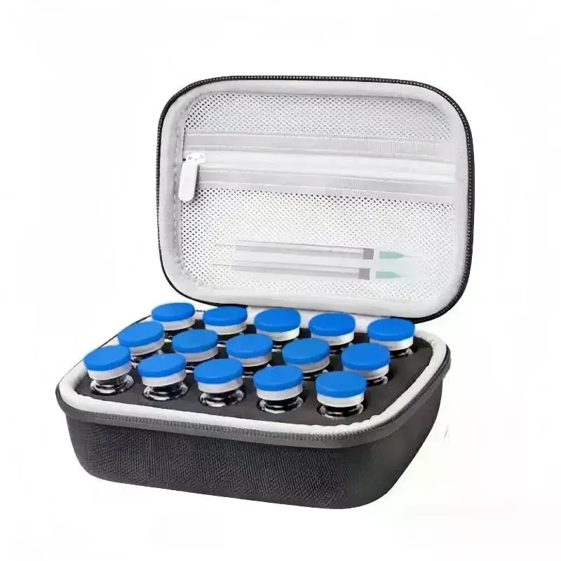 

10ML Insulin Vials Storage Case Resistant Waterproof Insulin Organizer Diabetics-EVA Large Capacity Insulin Vial Protector Wear
