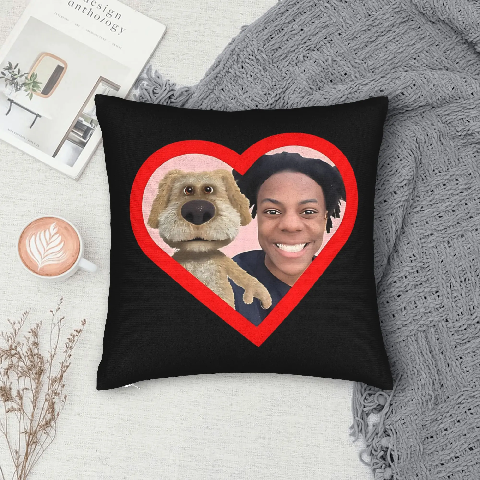 IShowSpeed Funny YouTuber Pillow Case  Comfy Pillow Cover For Sofa Home Decoration Funny Pillowcases