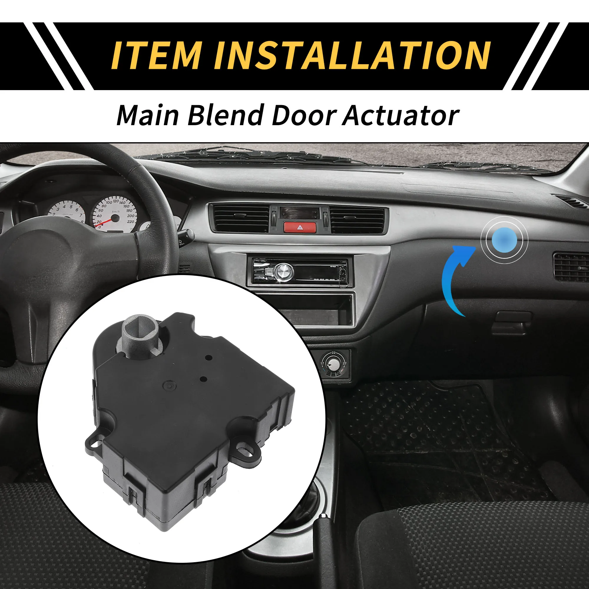 

UXCELL HVAC Воздушная смесь нагревателя привода двери для Cadillac Escalade 2002 No 1572505