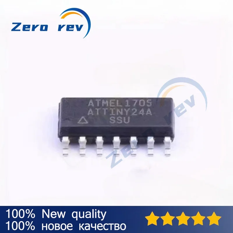 5Pcs 100% New Original ATTINY20-SSU TINY20-U ATTINY84A-SSF TINY84A-F ATTINY24-20SSU ATTINY1614-SSNR ATTINY814-SSN SOIC-14