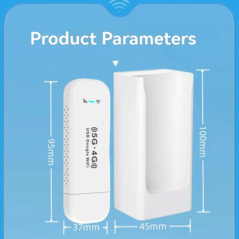 Portable Wireless Wifi Smart Router 4G LTE Wifi Router SIM Card Slot Car Mounted Network Device B