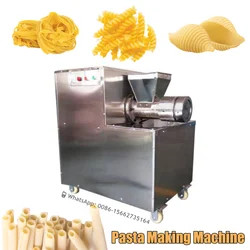 Italy Macaroni Pasta Extruder Machine Ditalini Pasta Making Machine Automatic Commercial Rigatoni Penne Pasta Making Machine