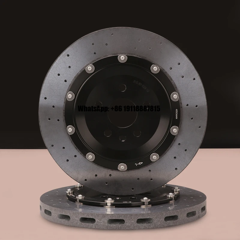 

Новинка: Гоночная тормозная система с роторами 380-440 мм, покрытие из карбида кремния, высокопроизводительный карбон-керамический тормозной диск