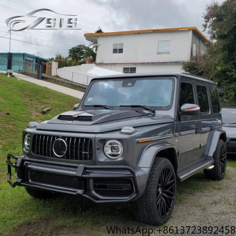 

G63 Front Bumper Guard Fit for G Class W464 G63 2019 -2023 Year Stainless Iron Material Bull bar for G63 W464