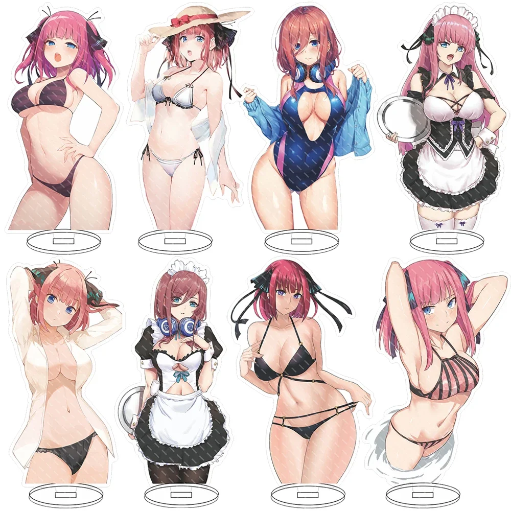 De Typische Kwintuplets Anime Acryl Stand Model Figuur Uesugi Futaro Model Desk Decor Cosplay Houder Collectie Rekwisieten