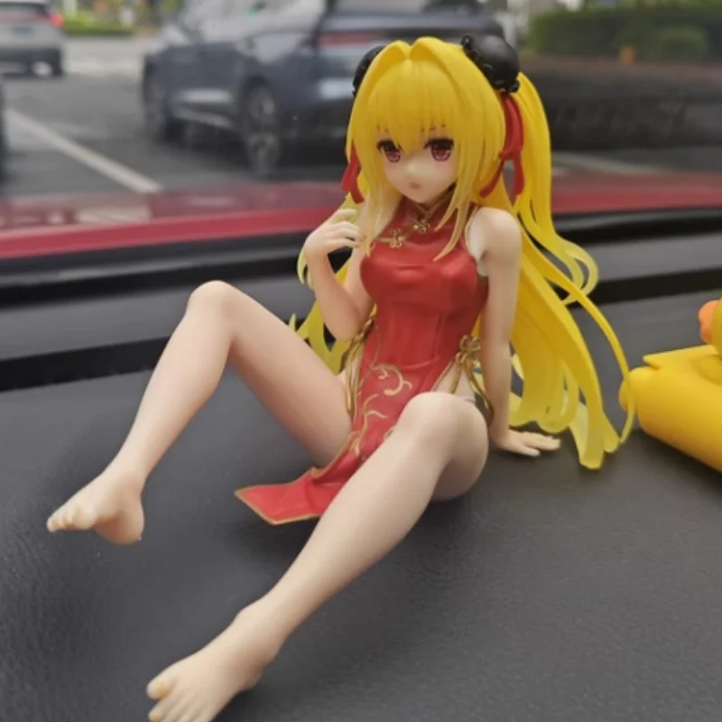 

Genuine Stock Taito Desktop Bag King Girl Gold Dark Cheongsam Landscape Handmade Model Ornament Beautiful Girl'S Handmade