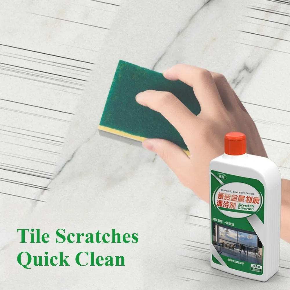 

Ремонт металлических царапин на плитке, специальный очиститель, экологически чистый универсальный средство для удаления царапин на полу, 260 мл