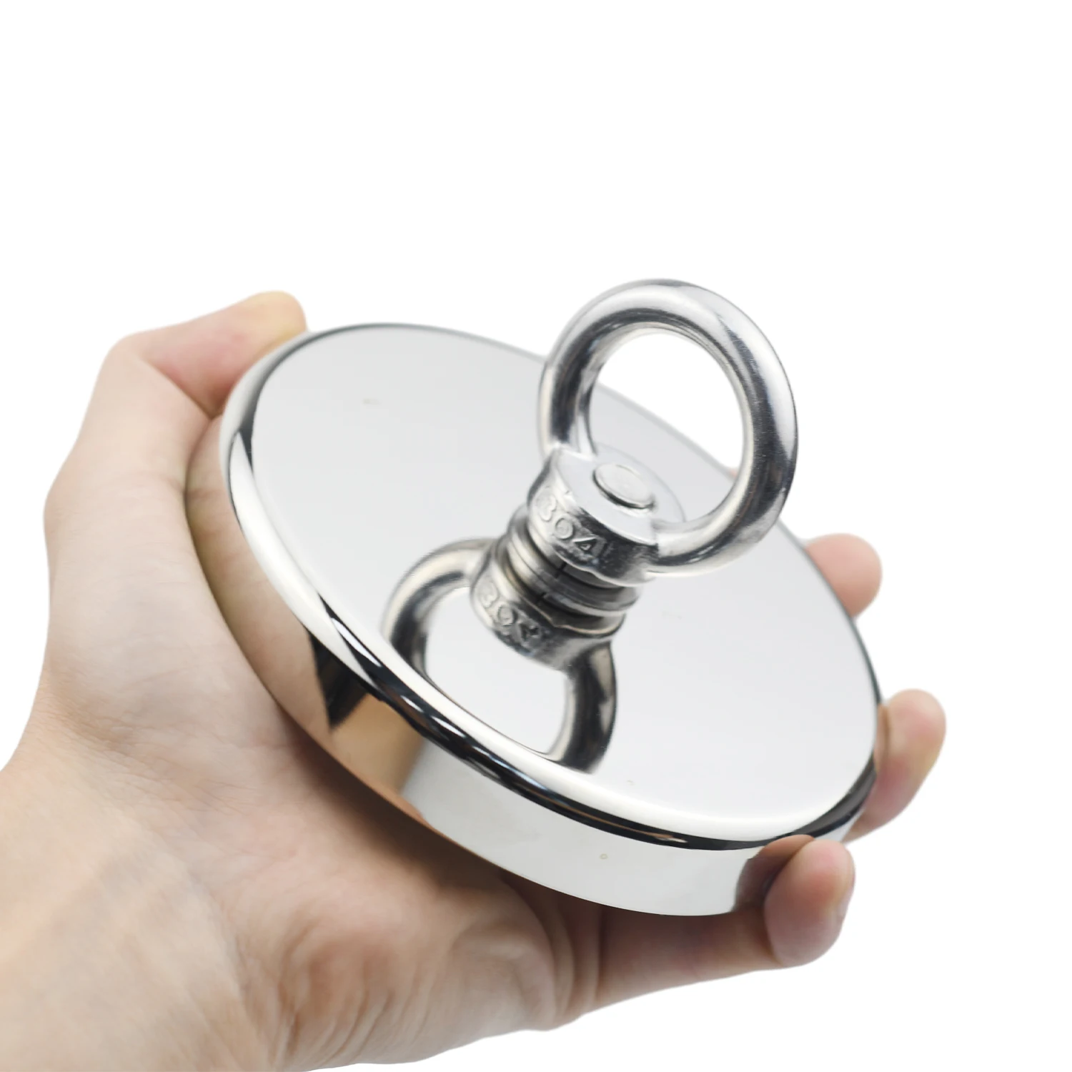 Super mocny neodymowy magnes wędkarski Haki N52 Magnes o dużej wytrzymałości z śrubą oczkową z łbem stożkowym 16-42 mm Magnesy do wyszukiwania ratownictwa