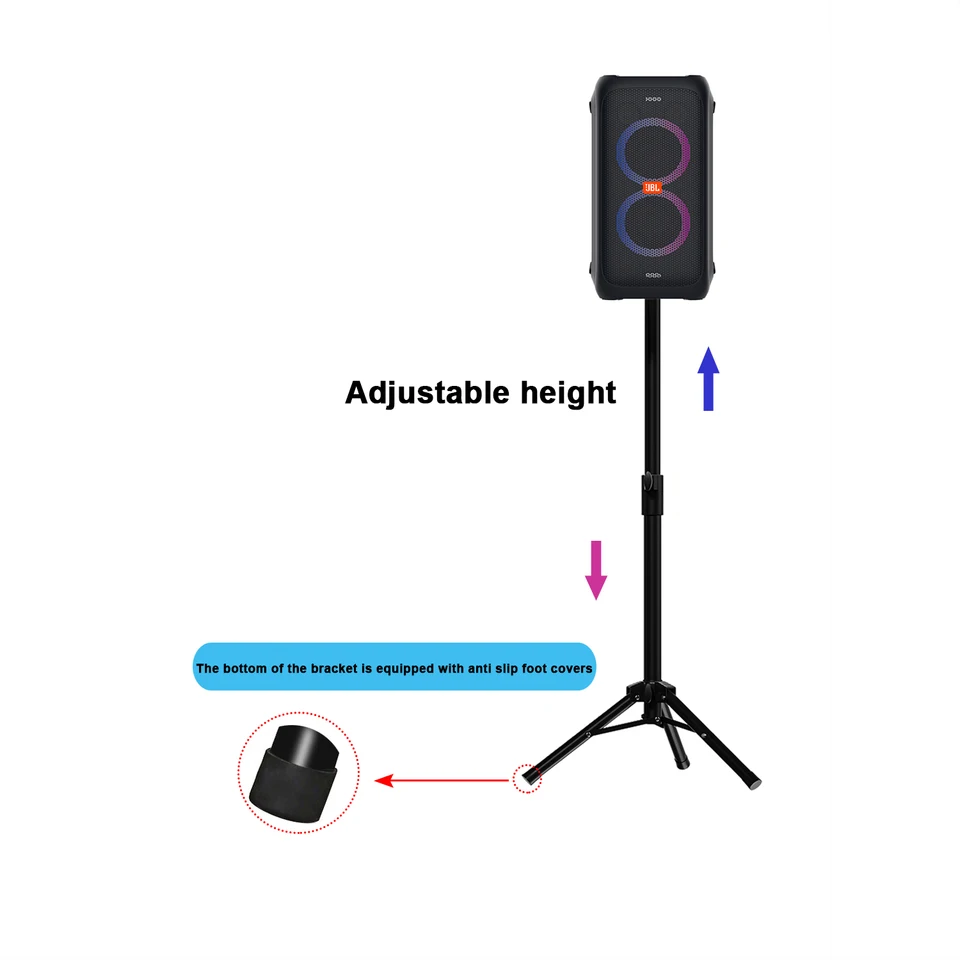 For JBL Partybox100/Partybox110/Partybox120 speaker tripod height For JBL Partybox100/Partybox110/Partybox120 speaker tripod height