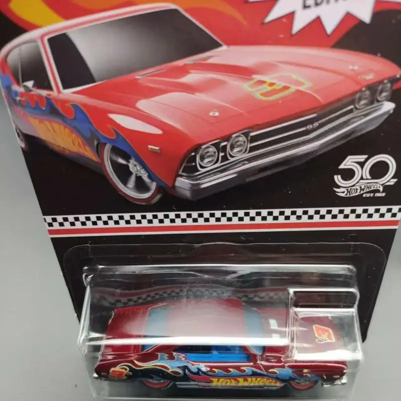 

Коллекционная серия Hot Wheels 2018, Chevrolet Chevelle SS 396, литая модель автомобиля, игрушка для взрослых