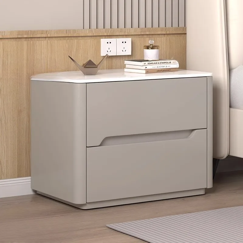 

Wood Modern Bedside Table White Storage Minimalist Living Room Bedside Table Bedroom Vanity Desk Mesitas De Noche Furniture