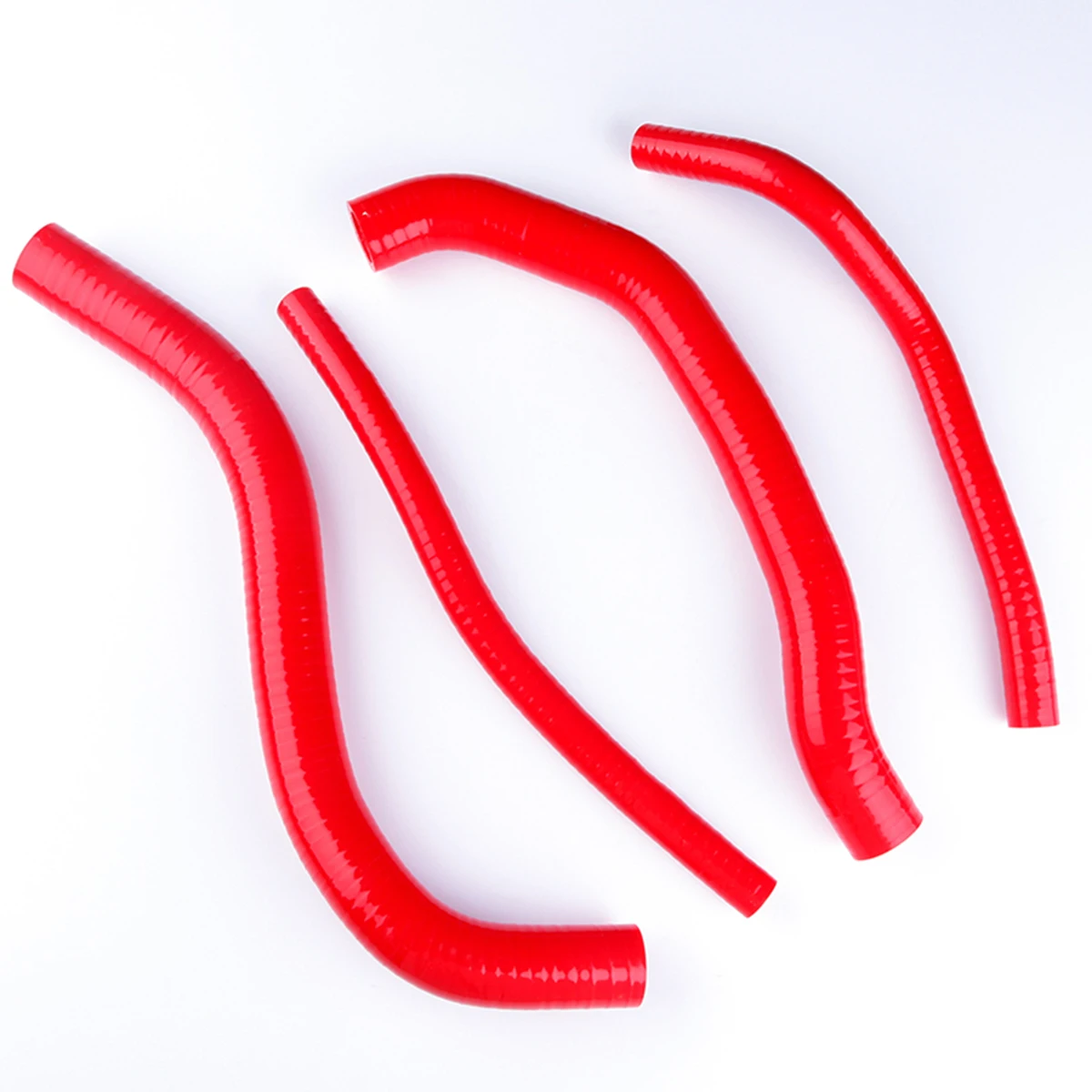 

4PCS 3PLY For 1997-2000 Suzuki GSXR750 GSX R 750 Silicone Radiator Coolant Cooling Hose Pipe Set Kit 1998 1999