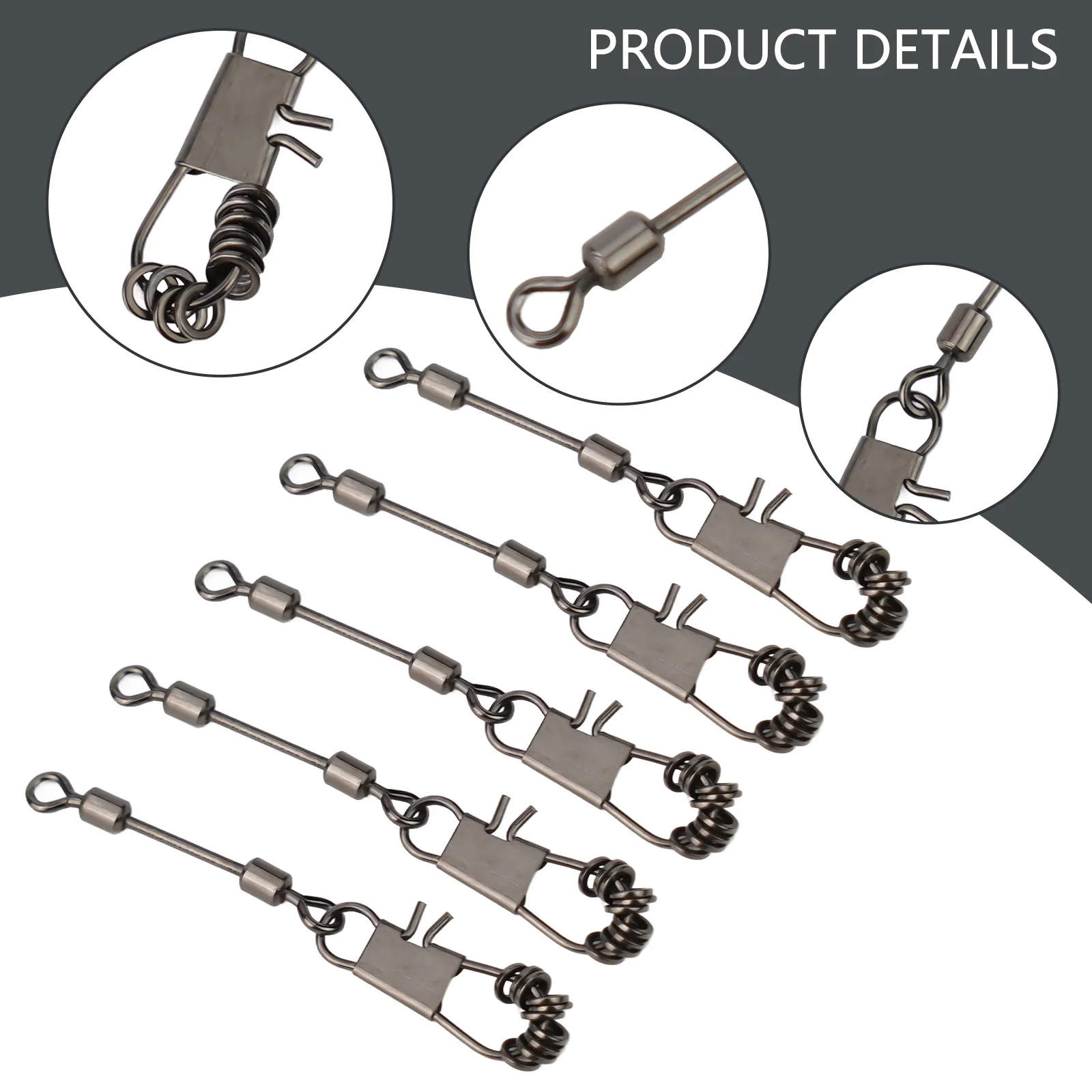 10/20/50 sztuk MAŁE OVAL-TIPPET RINGS 2mm O-Ring- Rio Leader Fly Fishing O-Ring Strong Ring Fly Fishing Leader Tippet Rings