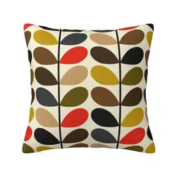 Nordic Orla Kiely Abstract Multi Stem Cushion Cover Soft Mid Century Scandinavian Geometric Pillow Case