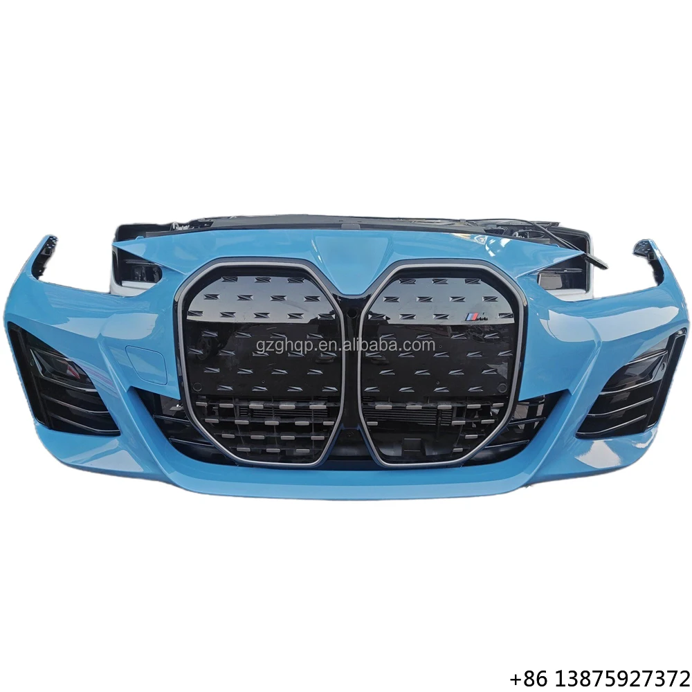 

3. Передний бампер в сборе с радиатором, капотом, крыльями и обвесом, подходит для моделей I4 (G22/G23/G26) 2021-2024 годов.