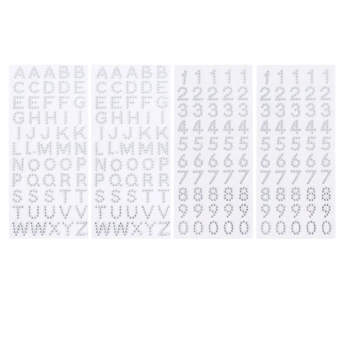 

Наклейки с английскими буквами и цифрами, акриловые, обучающие, 2 листа букв, 2 листа цифр, развивающая головоломка для детей