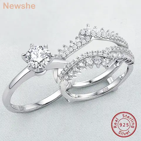 Silver Wedding Rings 925 Newshe