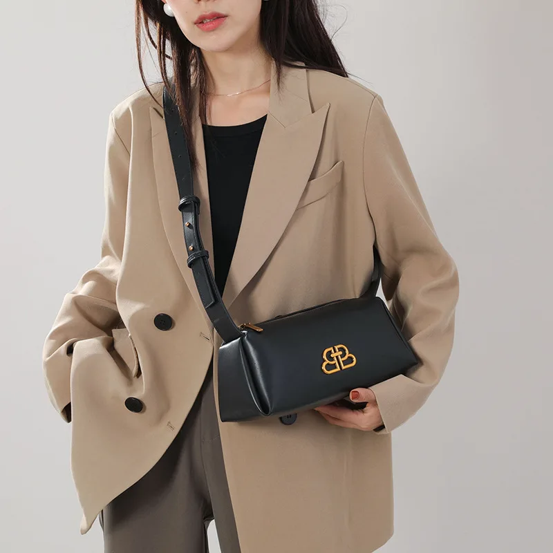 

2025 New Women's Trendy Retro Square Bag - Wide Strap, Multi - functional Shoulder Messenger, Retro Fashion