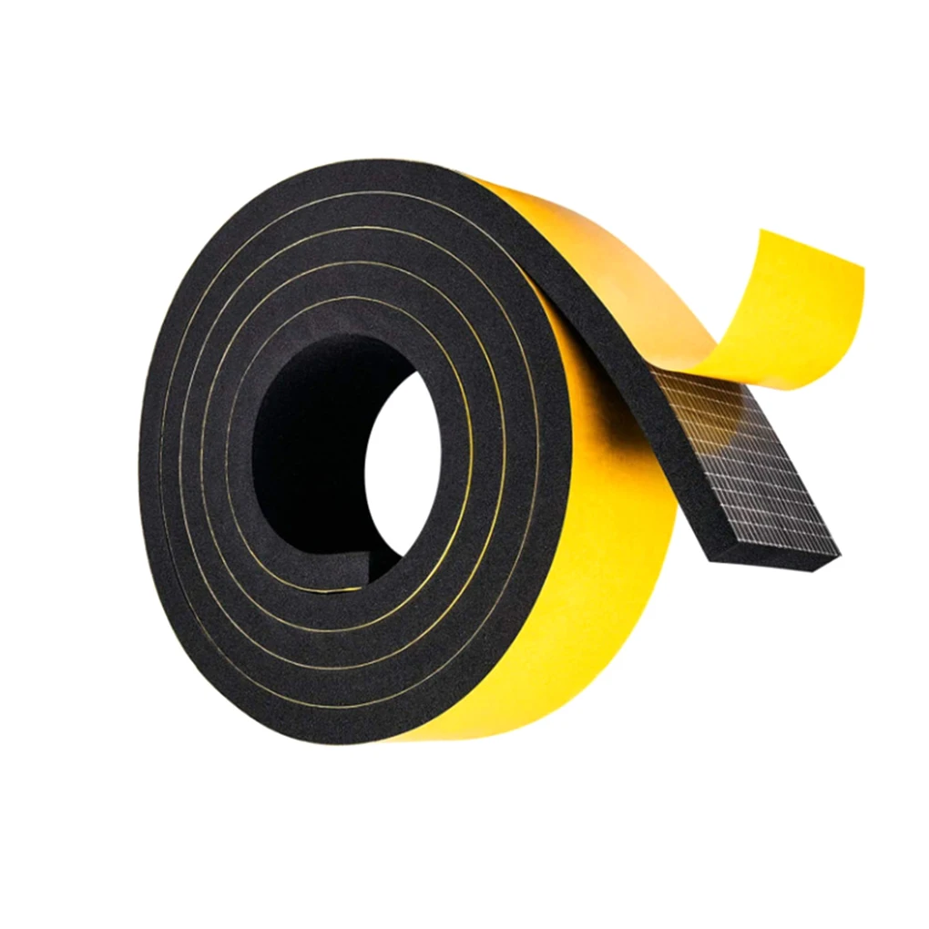 

Strip Foam Self Adhesive Tape Door Window Tape Windproof Soundproof Sealing Strip Home DIY Craft Supply