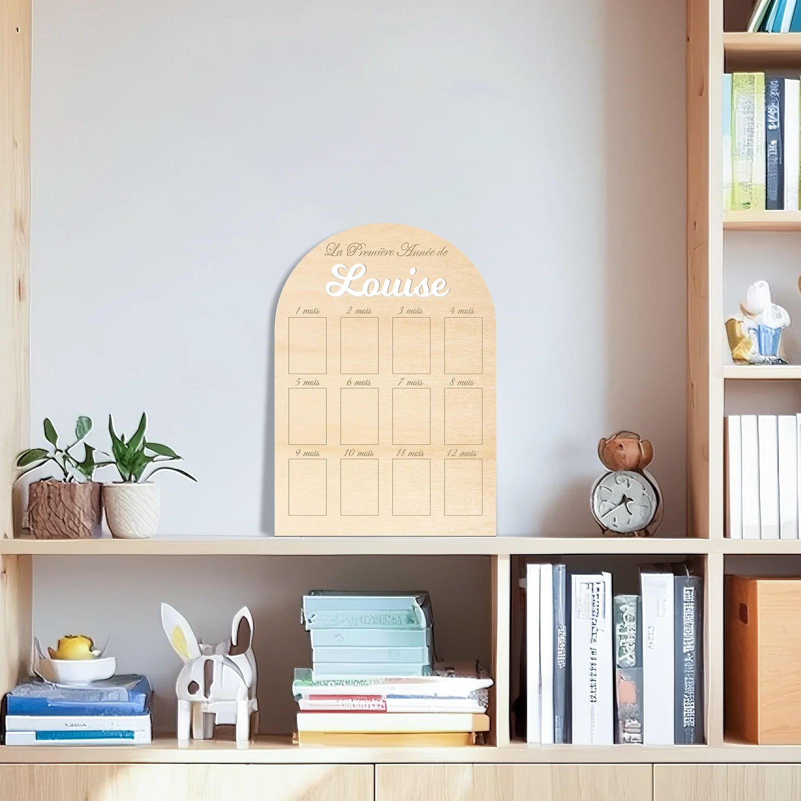 Personalized French Baby Miles - đánh giá và giá Frame Display Wood