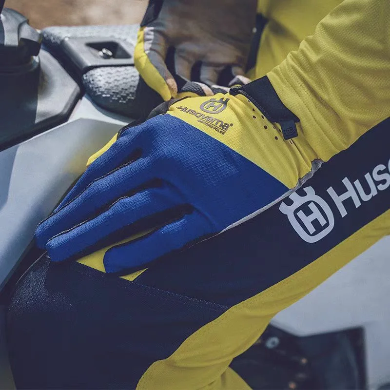 

2026 Motocross Husqvarna LOGO Mx Glove Black Motocross Gloves Off Outdoor Gloves For Husqvarna Mountain Motocross Accessories