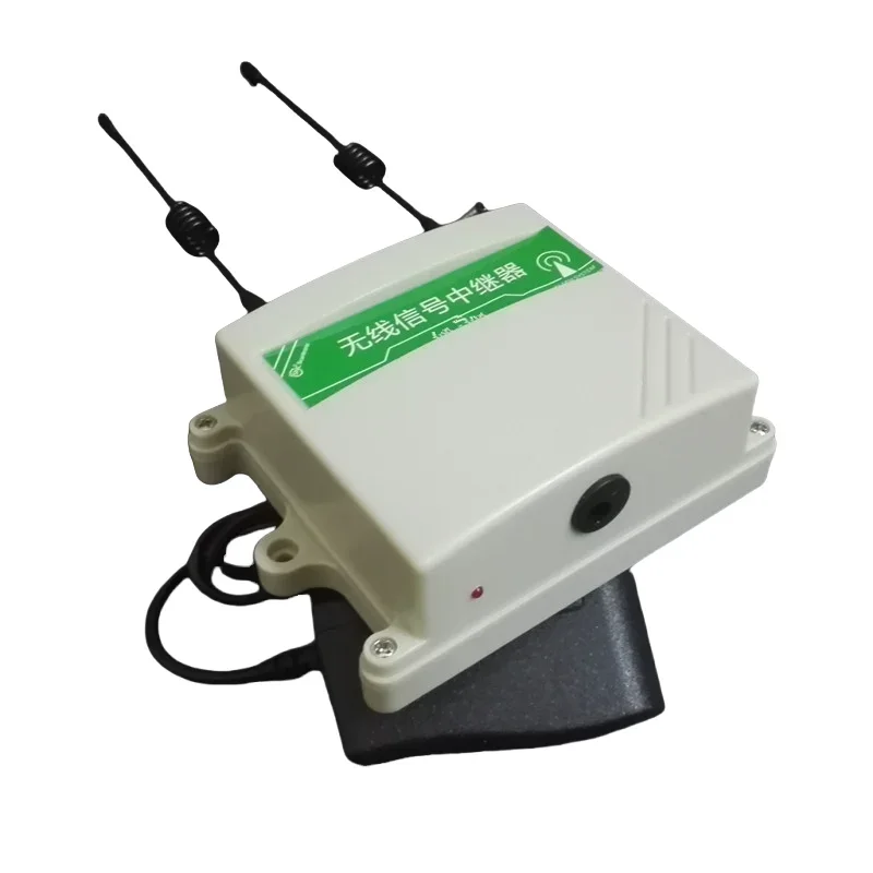 433MHz  Wireless Signal Repeater Extender for Alarm System Remote Control Receiver Transmitter Range Booster DC12V