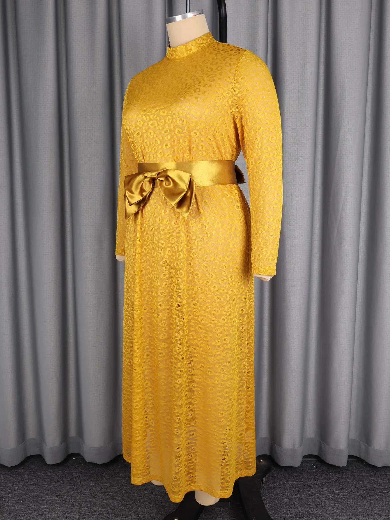 

Африканские платья Dashiki больших размеров для женщин: элегантное весенне-летнее африканское платье макси с длинными рукавами и кружевом, кафтан, мусульманская абайя