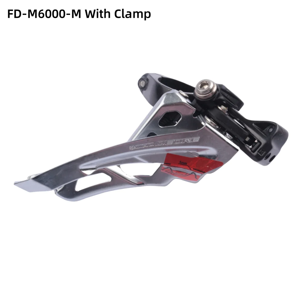 SHIMANO DEORE M6000 Series Front Derailleur 3x10 Speed FD-M6000-D Braze on/FD-M6000-M With Clamp SIDE SWING For MTB Bike Parts