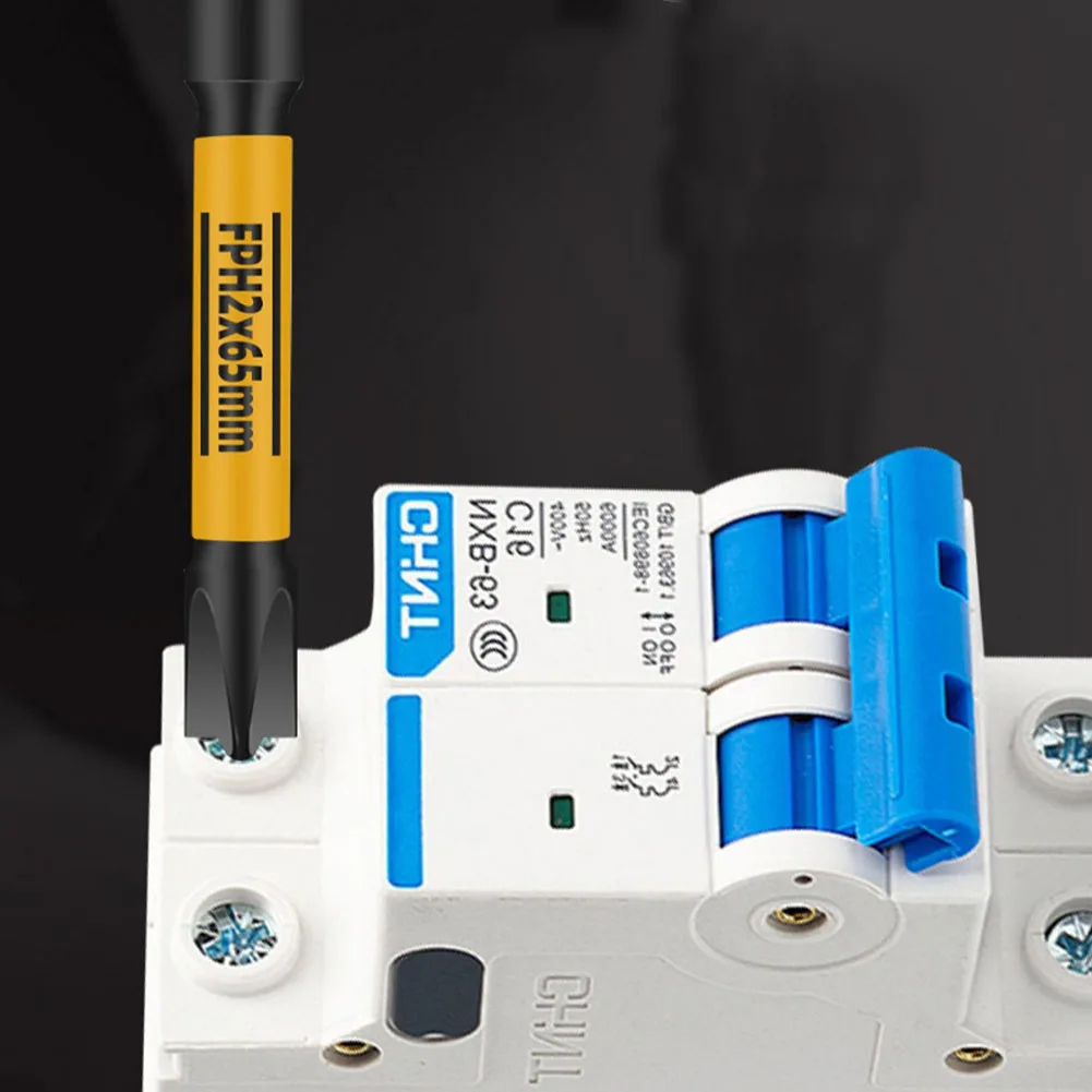FPH2 cacciavite speciale magnetico incrociato Bit 65/110/150mm avvitatore elettrico a percussione per interruttori automatici utensili elettrici per elettrico