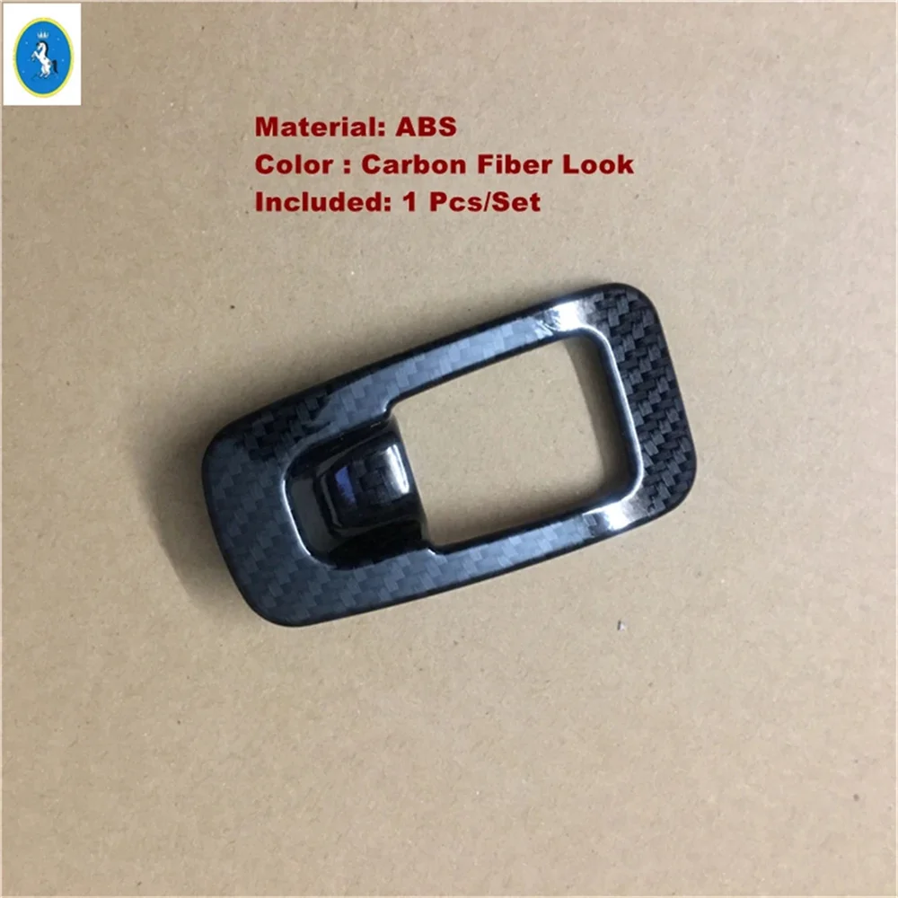 

For Mercedes-Benz C CLASS W205 C200 C260 GLC X253 Class W213 Auto Accessories Electronic Handbrake Button Frame Decor Cover Trim