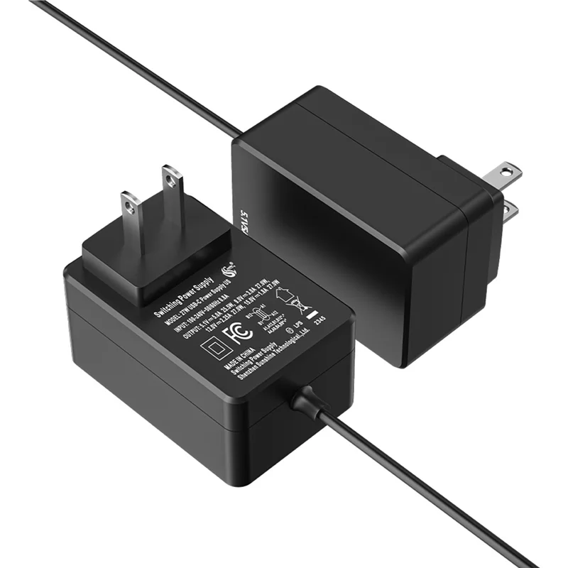 A34M-SUNSHINY 5.1V5A 라즈베리 파이 5세대 Pi5 PD27W 전원 어댑터에 적합한 충전기 US-플러그 검정색 사용하기 쉬운