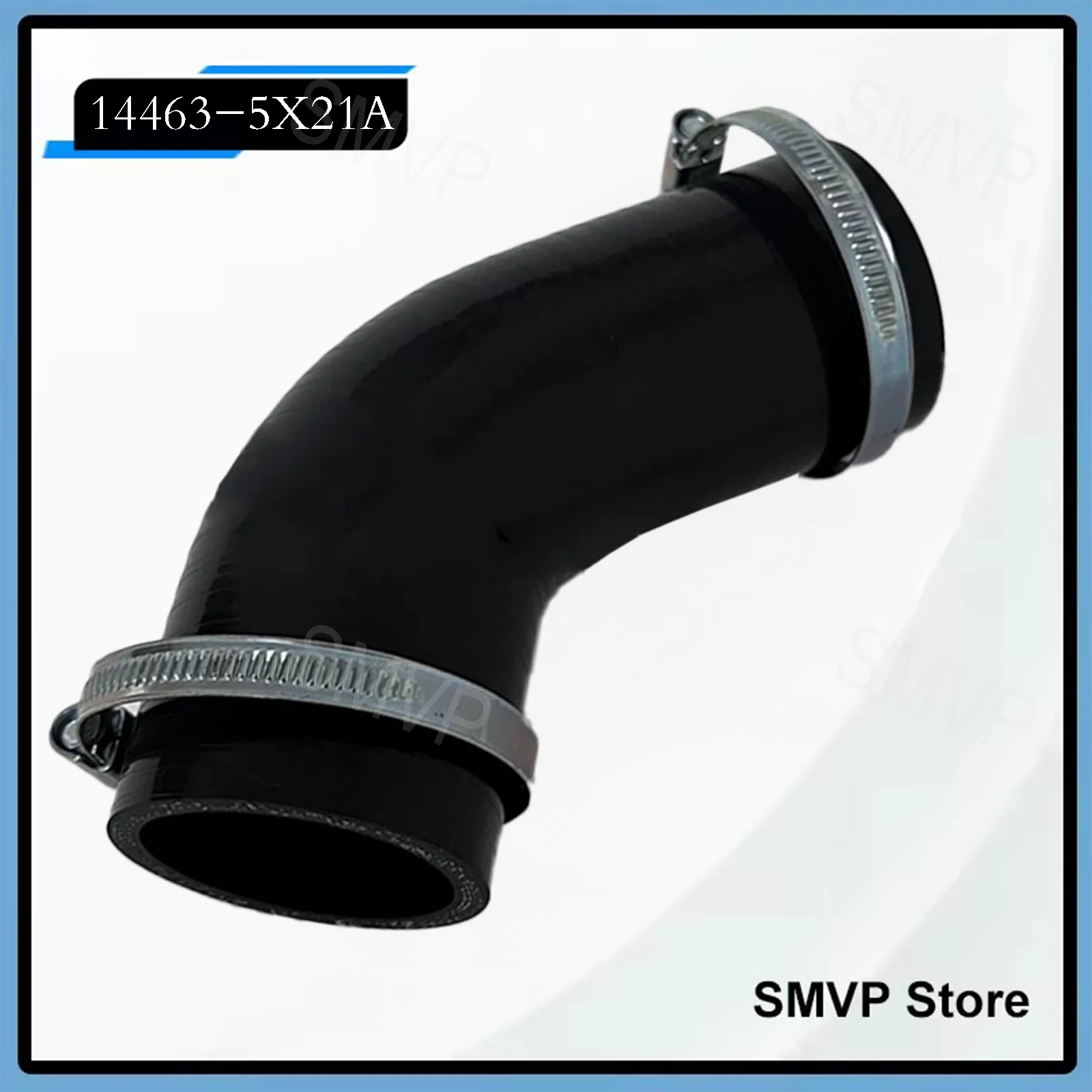 

14463-5X21A 144635X21A For Nissan Navara Pickup II D40M Pathfinder R51M Inter Cooler Intake Air Inlet Silicone Hose With Clamp