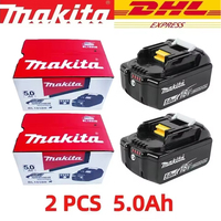 🔥100% Genuine 18V Makita 5.0Ah for Makita Battery BL1840 BL1830B BL1850B BL1850 BL1860 BL1815 Replacement Lithium Battery