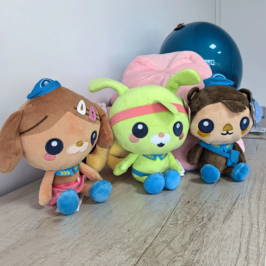Octonauts Cartoon Plush Toys 20cm Barnacles Peso Kwazii Stuffed Animals Party Favors Gift