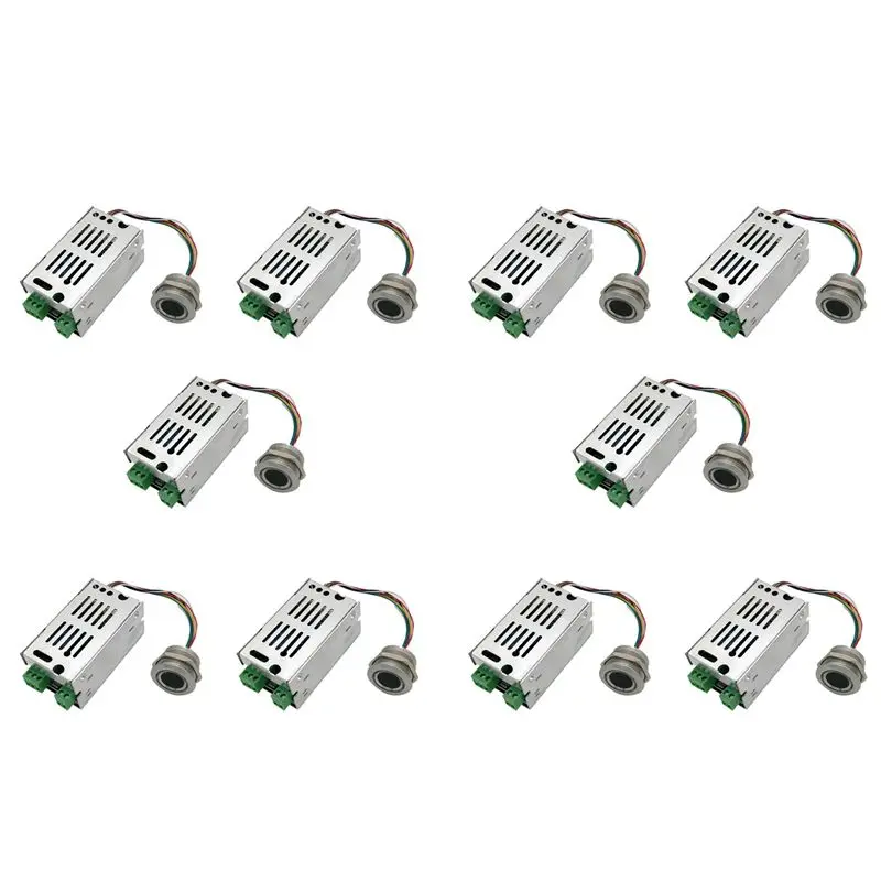 ABDE-10X K215+R503 Normally Open Relay Self-Locking Fingerprint Control Board For Motorcycle Car Door Lock Access Control