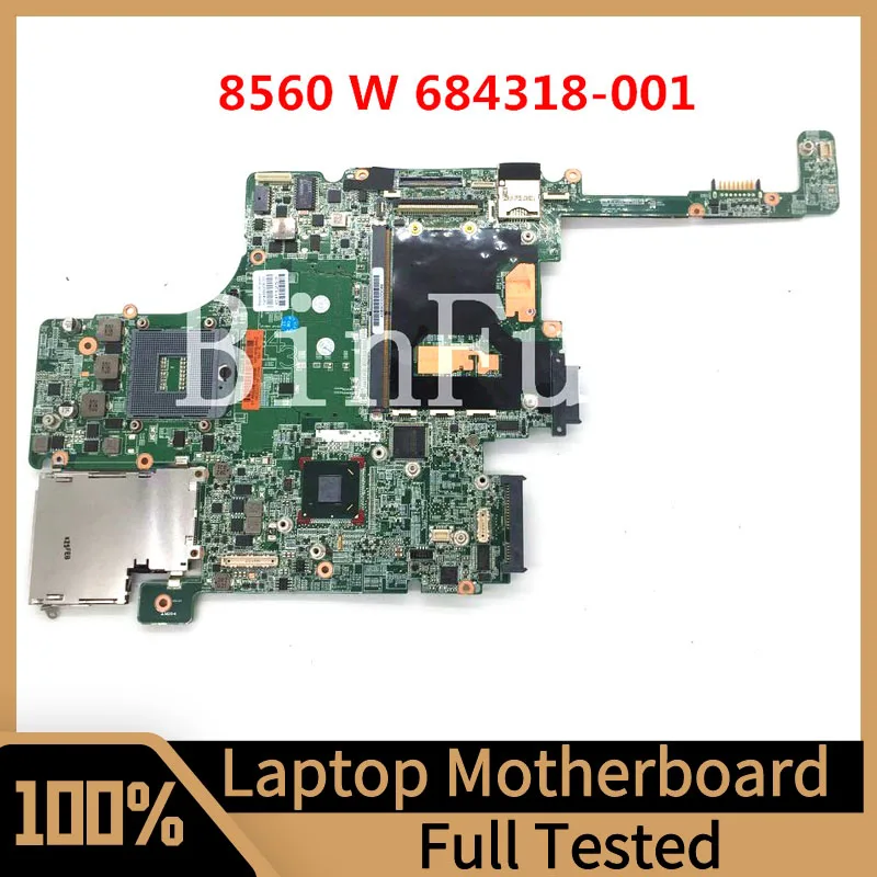 

684318-001 684318-501 684318-601 Mainboard For HP Elitebook Serie 8560W Laptop Motherboard 100% Full Tested Working Well