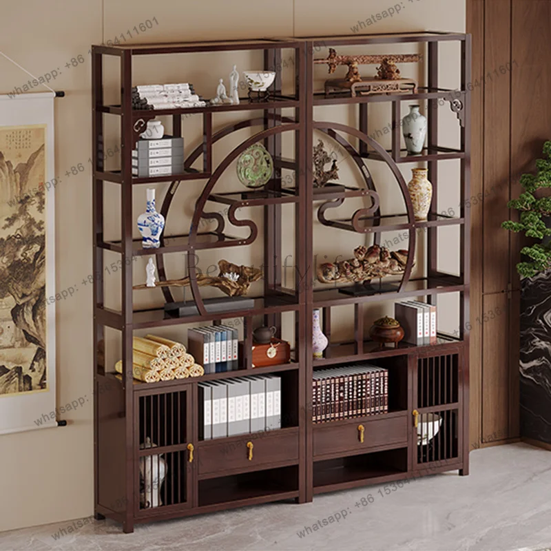 Storage Decor Living Room Cabinets Drawers Curio Bookcase Living Room Cabinets Wood Display Meuble De Rangement Home Furniture