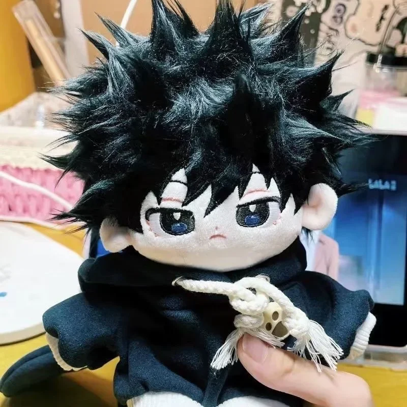 20cm Anime Jujutsu Kaisen Fushiguro Megumi Kawaii love live Cosplay Stuffed Plush Doll Cartoon Plushies Model Toy Figures Gifts