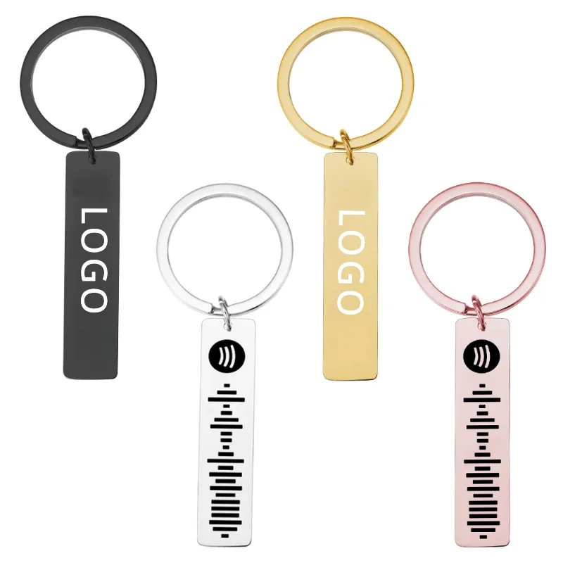 

Customized Stainless Steel Mirror Keychain Blank Laser Engrave Key Chain Ring for Lover Friend Family Personalized Keyring Gift