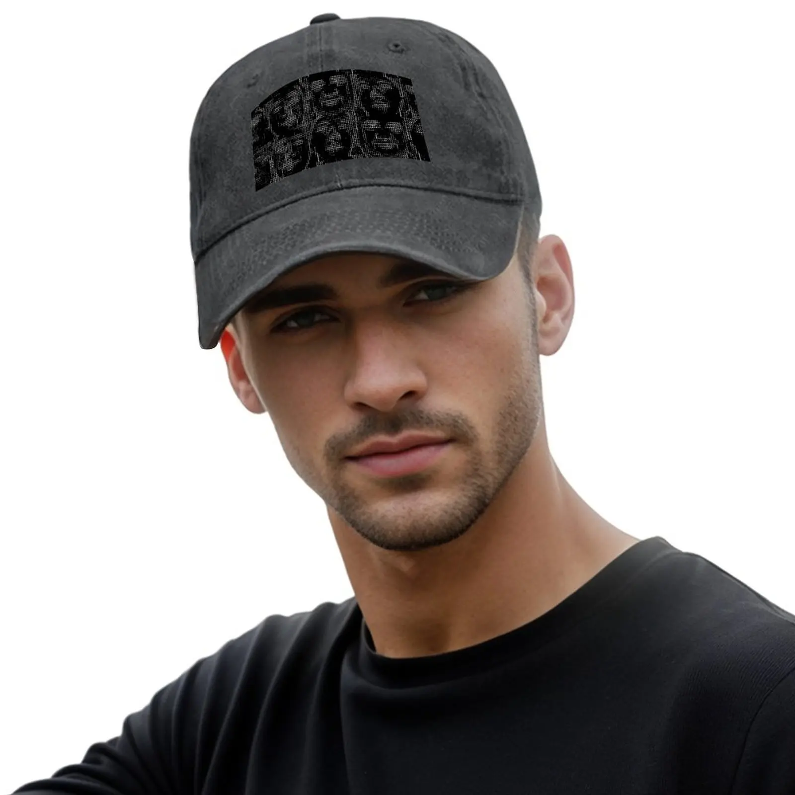 Reconocimiento facial con HOSG. 0.1 Gorra de béisbol Gorra para el sol Icon Protección UV Sombrero solar Bolsa de playa Señoras Hombres